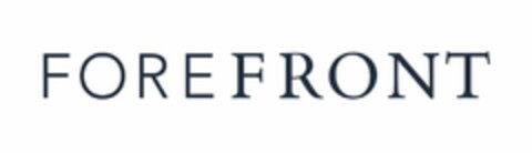 FOREFRONT Logo (USPTO, 08/26/2009)