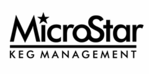 MICROSTAR KEG MANAGEMENT Logo (USPTO, 08.01.2010)