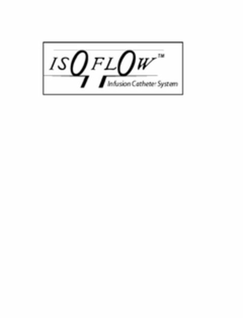 ISOFLOW INFUSION CATHETER SYSTEM Logo (USPTO, 05/07/2010)