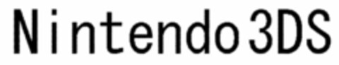 NINTENDO 3DS Logo (USPTO, 08.07.2010)