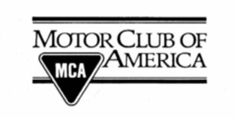 MOTOR CLUB OF AMERICA MCA Logo (USPTO, 10.09.2010)