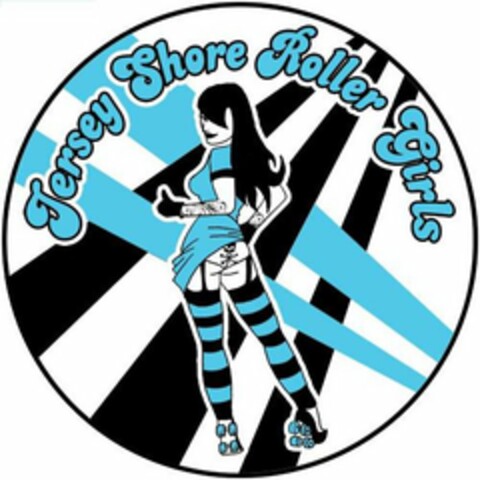 JERSEY SHORE ROLLER GIRLS Logo (USPTO, 09/15/2010)