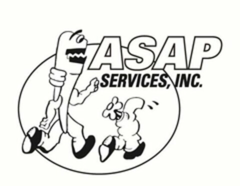 ASAP SERVICES, INC. Logo (USPTO, 19.10.2010)