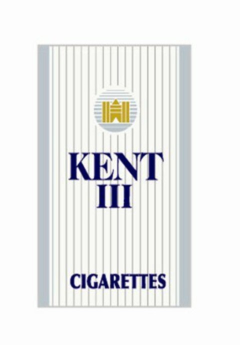 KENT III CIGARETTES Logo (USPTO, 19.01.2011)