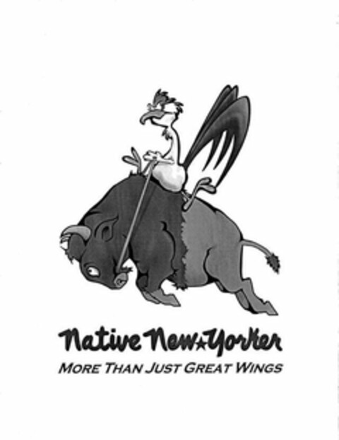 NATIVE NEW YORKER MORE THAN JUST GREAT WINGS Logo (USPTO, 19.04.2011)