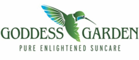 GODDESS GARDEN PURE ENLIGHTENED SUNCARE Logo (USPTO, 15.11.2011)