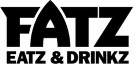 FATZ EATZ & DRINKZ Logo (USPTO, 04/13/2012)