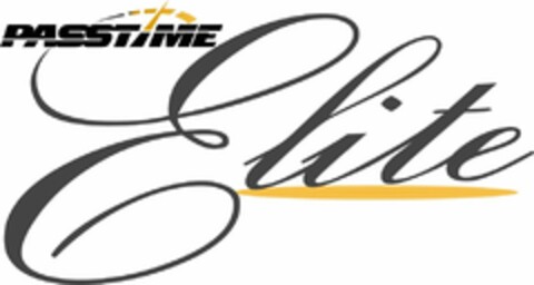 PASSTIME ELITE Logo (USPTO, 18.10.2012)