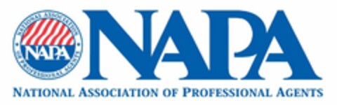 NATIONIAL ASSOCIATION OF PROFESSIONAL AGENTS NAPA NATIONAL ASSOCIATION OF PROFESSIONAL AGENTS Logo (USPTO, 17.04.2013)