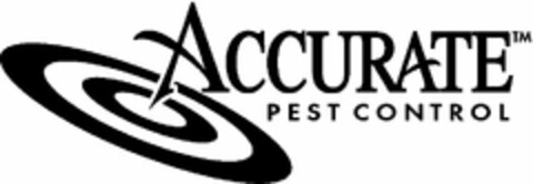 ACCURATE PEST CONTROL Logo (USPTO, 04/26/2013)