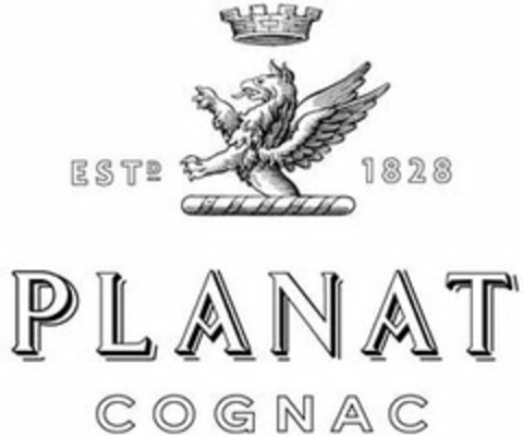 ESTD 1828 PLANAT COGNAC Logo (USPTO, 05/03/2013)