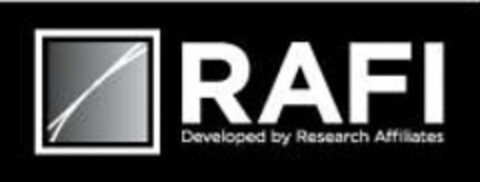 RAFI DEVELOPED BY RESEARCH AFFILIATES Logo (USPTO, 13.08.2013)