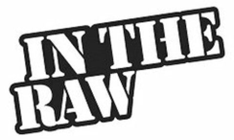 IN THE RAW Logo (USPTO, 20.08.2013)