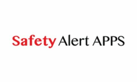 SAFETY ALERT APPS Logo (USPTO, 18.09.2013)