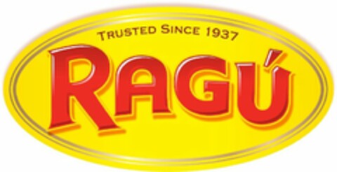 TRUSTED SINCE 1937 RAGÚ Logo (USPTO, 10/02/2013)