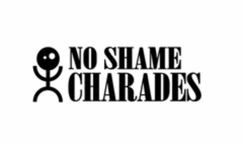 NO SHAME CHARADES Logo (USPTO, 25.12.2013)