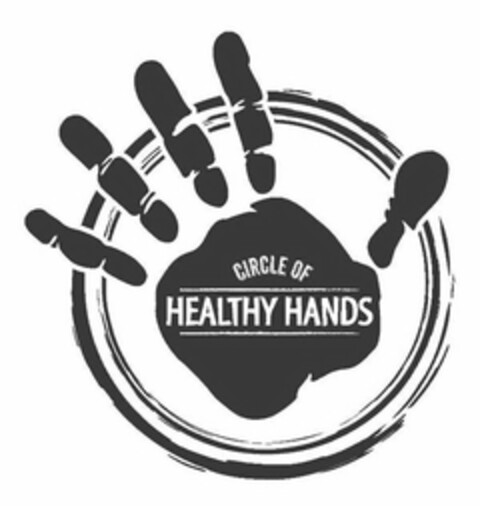 CIRCLE OF HEALTHY HANDS Logo (USPTO, 28.02.2014)