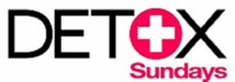 DETOX SUNDAYS Logo (USPTO, 06/09/2014)