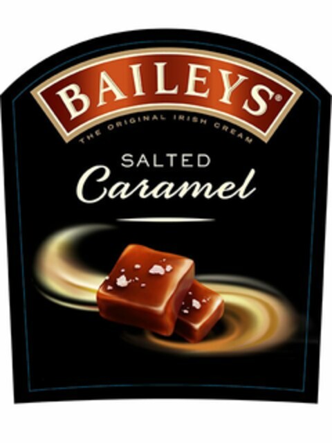 BAILEYS, THE ORIGINAL IRISH CREAM, SALTED CARAMEL Logo (USPTO, 07.10.2014)