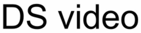 DS VIDEO Logo (USPTO, 12/24/2014)