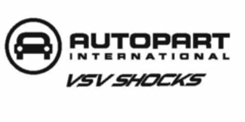 AUTOPART INTERNATIONAL VSV SHOCKS Logo (USPTO, 05.01.2015)