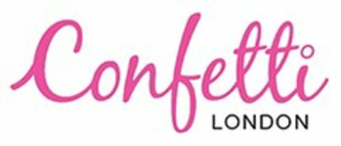 CONFETTI LONDON Logo (USPTO, 15.01.2015)