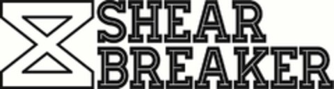 X SHEAR BREAKER Logo (USPTO, 04.06.2015)