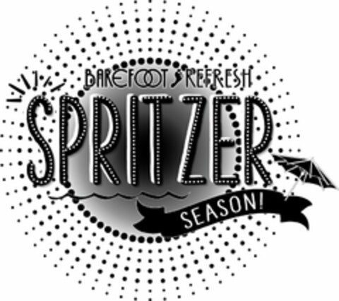 BAREFOOT REFRESH SPRITZER SEASON Logo (USPTO, 16.07.2015)