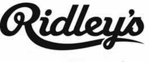 RIDLEY'S Logo (USPTO, 14.09.2015)