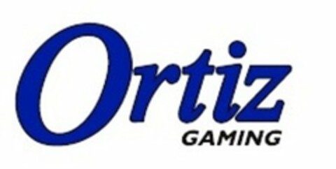 ORTIZ GAMING Logo (USPTO, 23.10.2015)