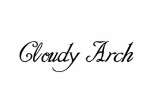 CLOUDY ARCH Logo (USPTO, 01/14/2016)