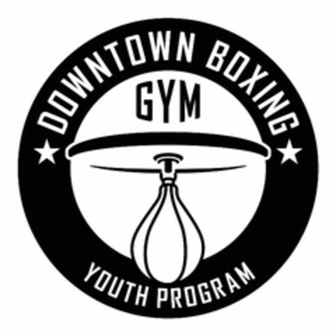 DOWNTOWN BOXING GYM YOUTH PROGRAM Logo (USPTO, 27.04.2016)
