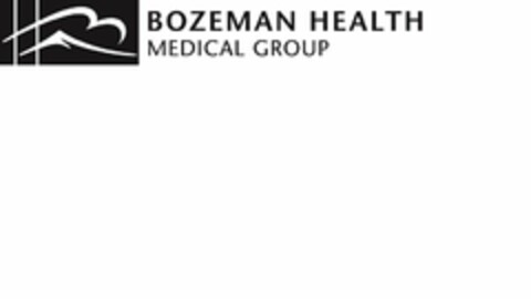 BOZEMAN HEALTH MEDICAL GROUP Logo (USPTO, 05.05.2016)