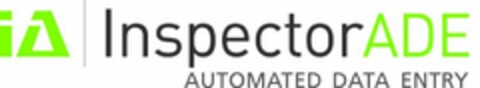IA INSPECTORADE AUTOMATED DATA ENTRY Logo (USPTO, 11.08.2016)