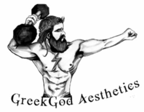 GREEK GOD AESTHETICS Logo (USPTO, 25.01.2017)