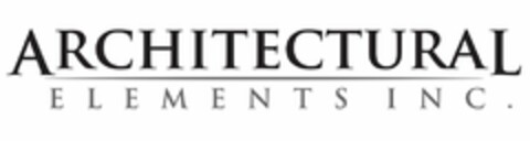 ARCHITECTURAL ELEMENTS INC. Logo (USPTO, 30.06.2017)