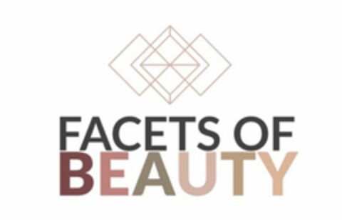 FACETS OF BEAUTY Logo (USPTO, 09/17/2017)