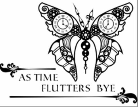 AS TIME FLUTTERS BYE Logo (USPTO, 28.09.2017)