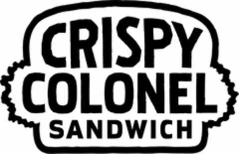 CRISPY COLONEL SANDWICH Logo (USPTO, 16.04.2018)