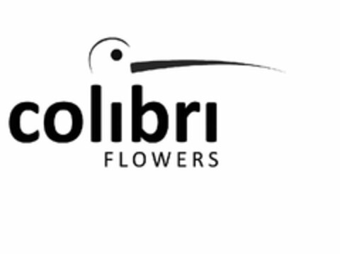 COLIBRI FLOWERS Logo (USPTO, 22.04.2018)