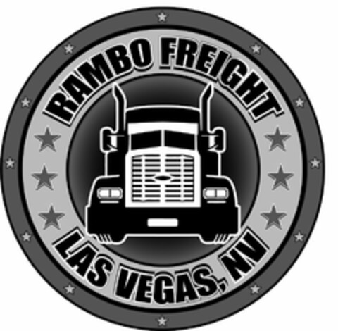 RAMBO FREIGHT LAS VEGAS, NV Logo (USPTO, 06.09.2018)