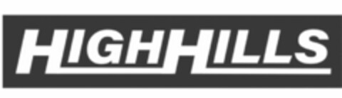 HIGH HILLS Logo (USPTO, 26.03.2019)
