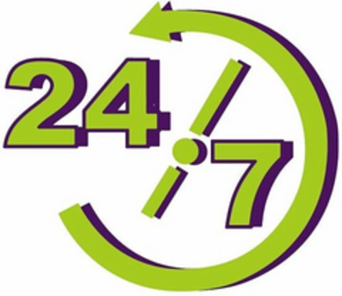 24/7 Logo (USPTO, 17.07.2019)