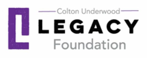 L COLTON UNDERWOOD LEGACY FOUNDATION Logo (USPTO, 26.07.2019)