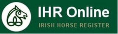 IHR ONLINE IRISH HORSE REGISTER Logo (USPTO, 02/07/2020)