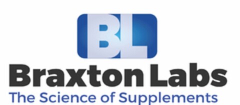 BL BRAXTON LABS THE SCIENCE OF SUPPLEMENTS Logo (USPTO, 19.02.2020)