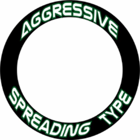 AGGRESSIVE SPREADING TYPE Logo (USPTO, 28.01.2009)