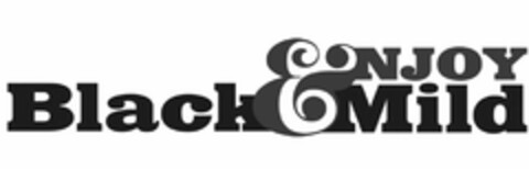 ENJOY BLACK & MILD Logo (USPTO, 18.02.2009)