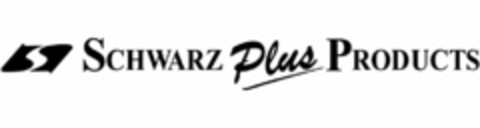 S SCHWARZ PLUS PRODUCTS Logo (USPTO, 03/06/2009)