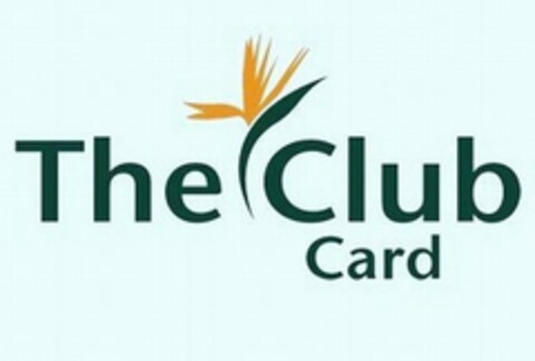 THE CLUB CARD Logo (USPTO, 05.08.2009)